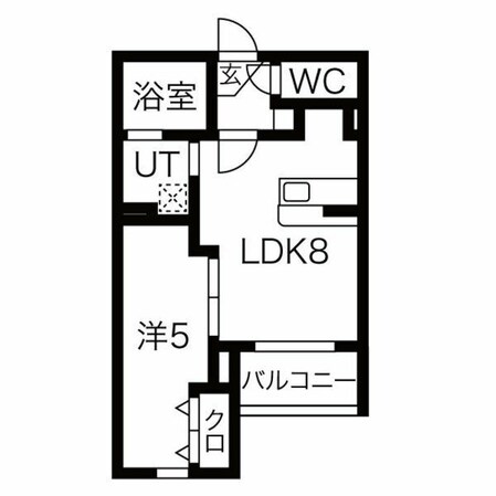 パロス瓢箪山ラドノルテの物件間取画像